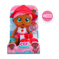 Cry Babies - Fun N' Sun Allie 10' Baby Doll With Strawberry Themed Swimsuit Plus 6 Accessories - Ages 18+ Months