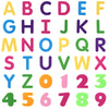BXI 36 Pcs Alphabets Numbers & Letters Felt Board Story Pieces Set for Toddlers, Preschool & Kindergarten, Precut Felt Figures f