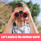 Dr. Anison Binoculars For Kids Toy Binoculars Set For Age 3-12 Years Old Boys Girls Outside Play, Bird Watching, Camping, Educat