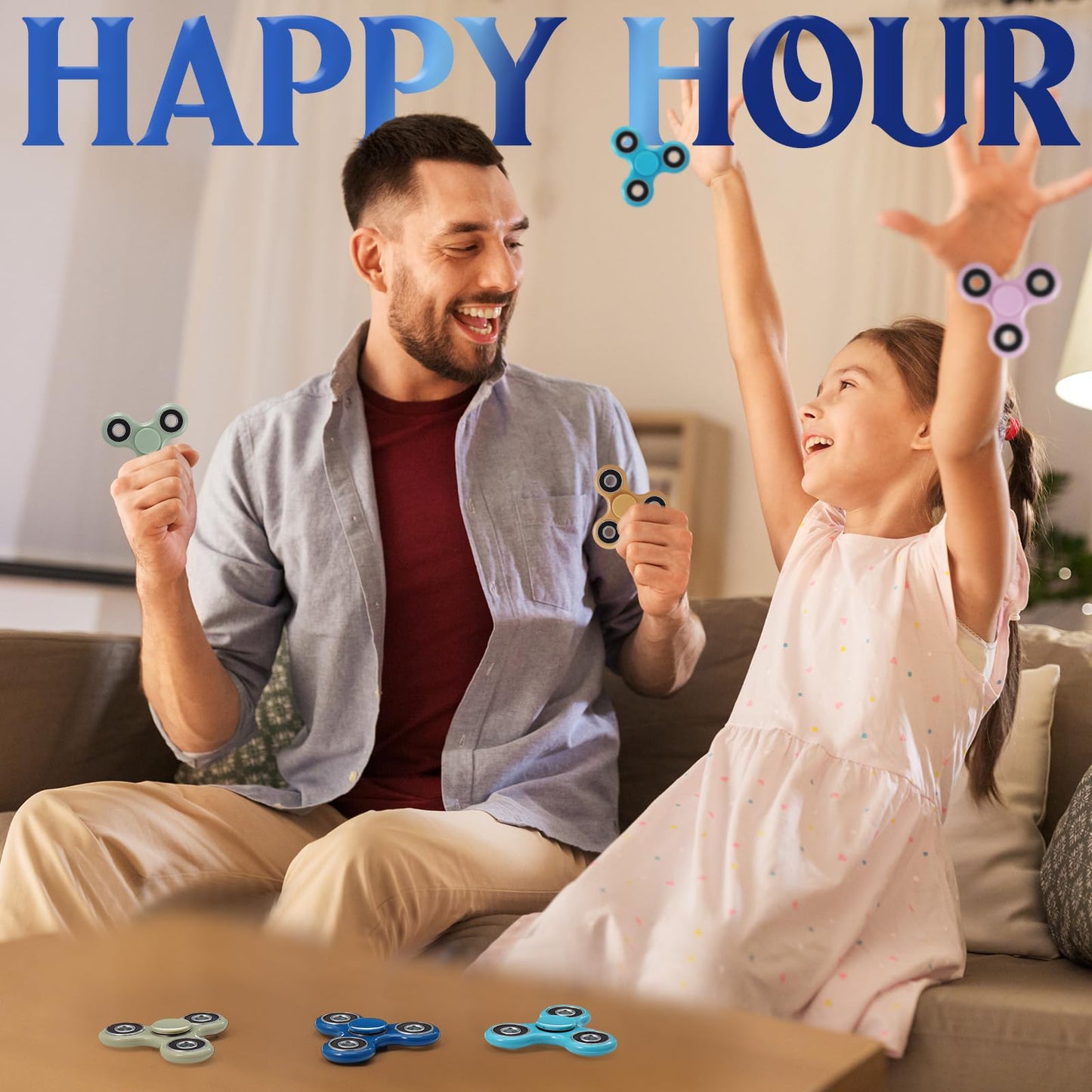 Silipull Fidget Spinner Toy Bulk Sensory Fidget Toy for Adults Kids Party Favors Classroom Prizes Gift Bag Fillers Stress Relief