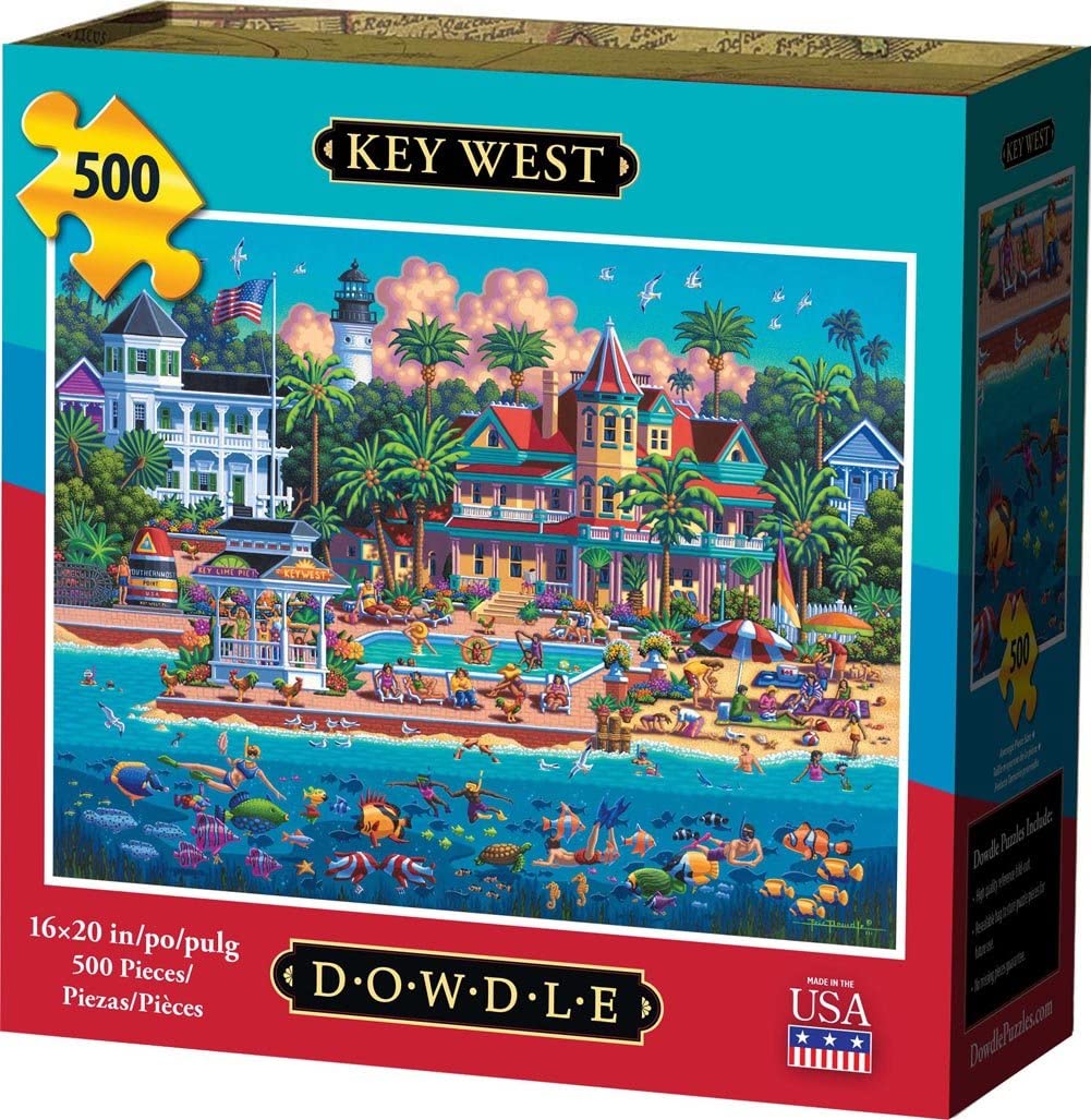 Dowdle Folk Art Key West Jigsaw Puzzle