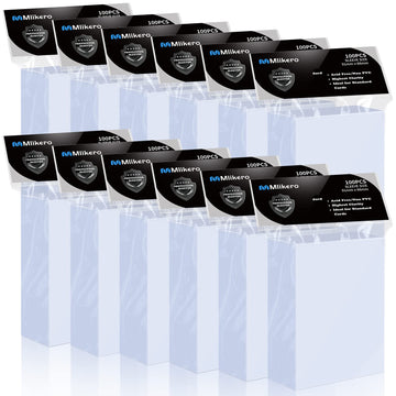 1200 Count Card Sleeves Toploaders For Trading Cards,Soft Clear Baseball Card Sleeve For Standard Cards, Fit For Mtg, Football Card, Sports Cards,Game Cards