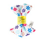 Baby Paper Original Crinkle Teether & Sensory Toy For Babies & Infants | Flower Print | Non-Toxic, Washable | Great For Baby Showers