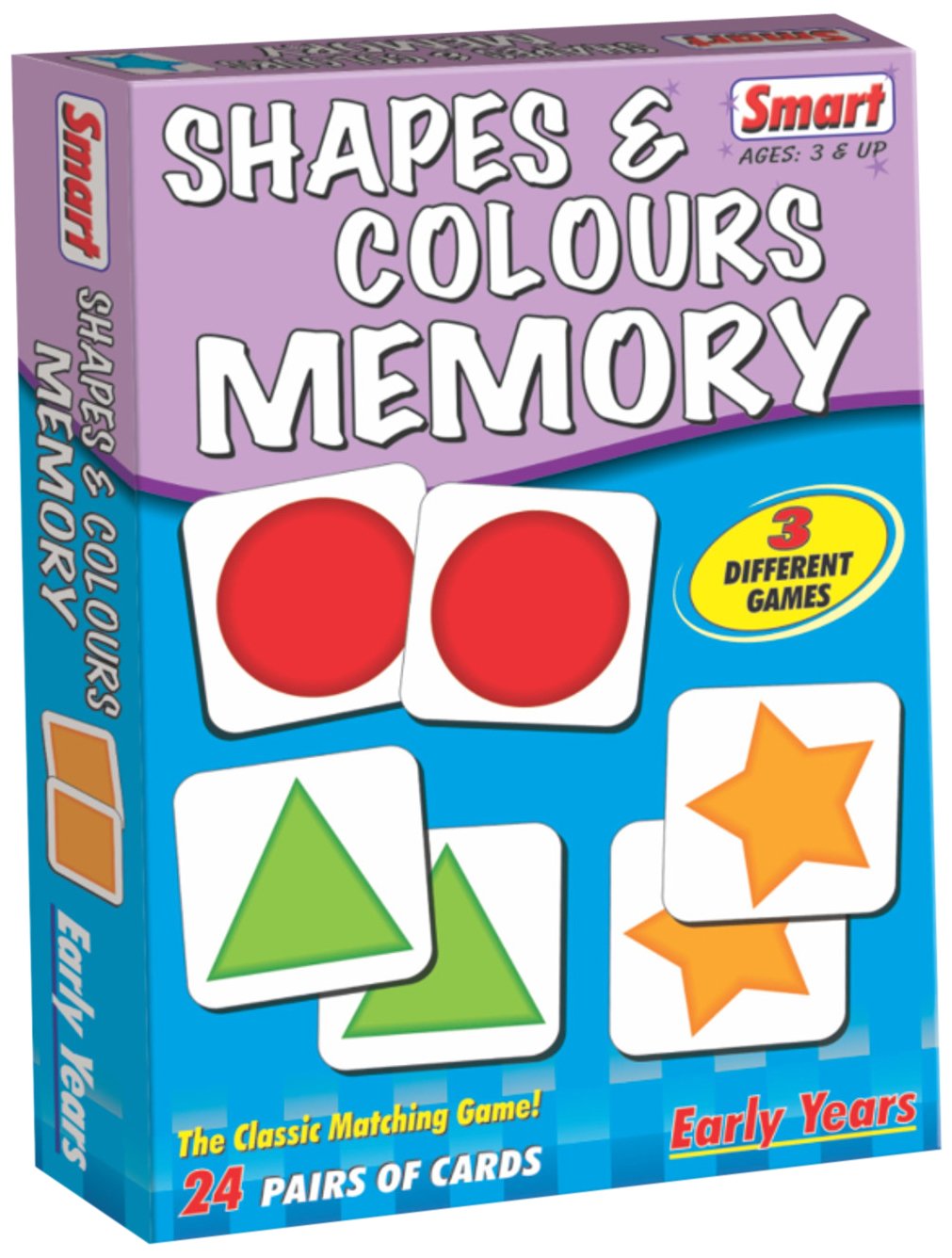 Smart Kid Shapes And Colours Memory Puzzle, Multicolour