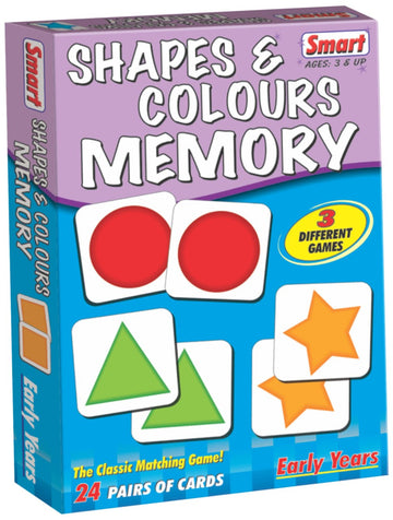 Smart Kid Shapes And Colours Memory Puzzle, Multicolour