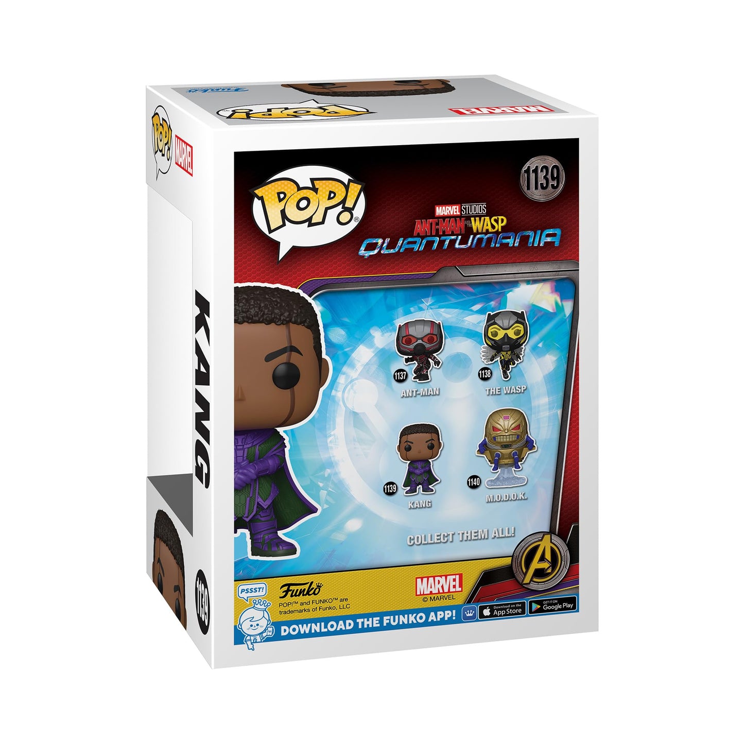 Funko Pop! Vinyl Marvel: Ant-Man Quantumania - Kang - Collectable Vinyl Figure - Gift Idea - Official Merchandise - For Kids & Adults - Movies Fans - Model Figure For Collectors And Display