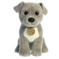 Aurora® Miyoni® Tots Pit Bull Puppy Stuffed Animal - 9" Gray, Lifelike Detail, Polyester