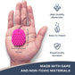 Hedgehog Health Hoglet Mini Keychain Soft, Smooth, Lightweight & Silent Fidget Toys For Stress Relief - Perfect Sensory Toy That