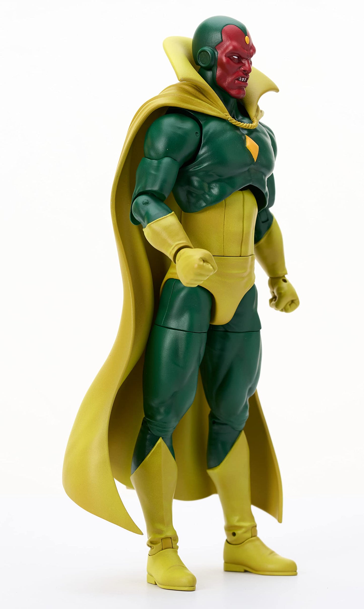 Diamond Select Toys Marvel Select Vision Action Figure, 7 Inch, Multicolor, Plastic, Model MAR222300