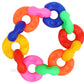 Toyshine Chain Links Set Of 12 Stem Toddler Toys & Gifts For Boys, Girls Ages 2 Years+  Mind Building Developmental Learning To