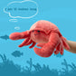 Justqunseen Hand Puppet Crab Puppet,13'' Crab Puppet Animal Puppets For Kids Realistic Plush Puppet Stuffed Crab Toys, Crab Hand