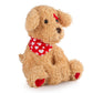 Oukiwi Valentine'S Stuffed Animal, 11 Inch Stuffed Animal Dog, Ideal For Valentine'S Day Gifts For Friend (Puppy - One Pack)
