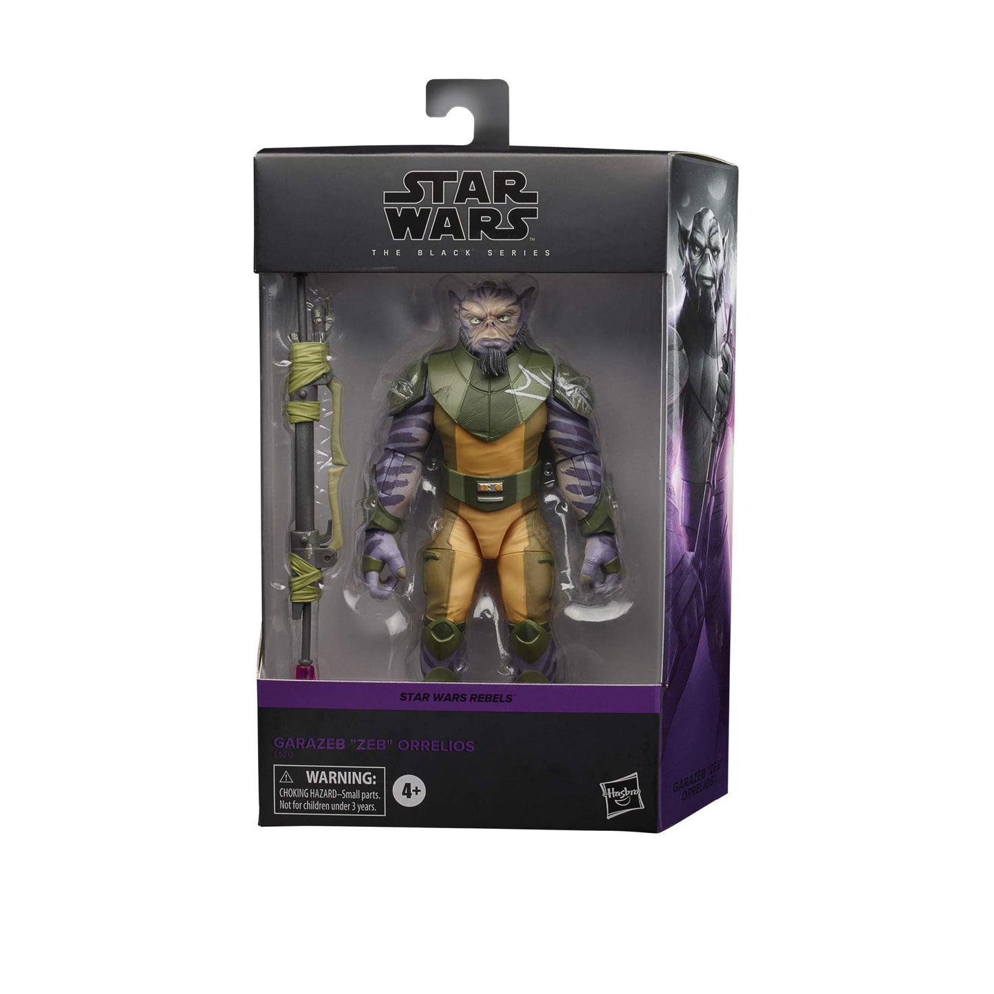 Star Wars The Black Series Garazeb “Zeb” Orrelios Toy 6-Inch-Scale Rebels Collectible Deluxe Action Figure, Kids Ages 4 And Up