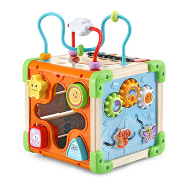 Leapfrog Touch And Learn Wooden Activity Cube
