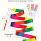 Joycat 12 Pack Dance Ribbon Party Favors For Kids,Rainbow Birthday Decorations,Unicorn Princess Fairy Party Supplies,Girls Party Games,Gymnastics Goody Bag Stuffers