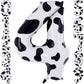 Cow Print Number 4 Balloon, Large 40 Inch Cow Number Birthday Balloons, Foil Mylar Number 4 Balloons For 4 Year Old Birthday Par