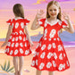 Benylion Lilo Costume For Girls Hawaiian Little Girls Lilo Dress Birthday Party Lilo Costume Cosplay Outfit Christmas Costumes S