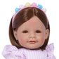 Adora Toddler Time Babies, 20' Premium Doll With Hand Painted Eyelashes And Face, Fresh Baby Powder Scent And Removable Clothing, Birthday Gift For Ages 6+ - Summer Flamingo