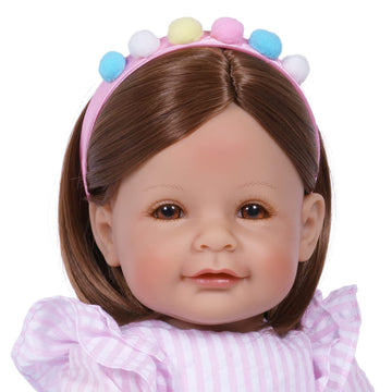 Adora Toddler Time Babies, 20' Premium Doll With Hand Painted Eyelashes And Face, Fresh Baby Powder Scent And Removable Clothing, Birthday Gift For Ages 6+ - Summer Flamingo