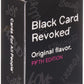 Black Card Revoked Fifth Edition - Fun Game for All Events | Black Color | Model B07ZXR31DL