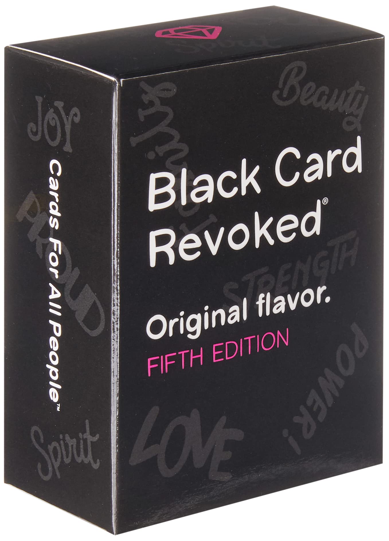 Black Card Revoked Fifth Edition - Fun Game for All Events | Black Color | Model B07ZXR31DL