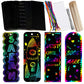Supla 36 Sets 4 Style Magic Scratch Rainbow Bookmarks Making Kit For Kids Students Party Favor Scratch Paper Diy Bookmarks Bulk With Scratching Tools Satin Ribbons For Classroom Activities