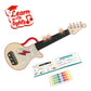 Hape Learn With Lights Electronic Ukulele Red | Leaning And Band Mode | Musical Instrument