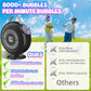 Bubble Machine, Automatic Bubble Blower For Kids Toddlers, 8000+ Bubbles Per Minute, 90 200 Oscillating Electric Plug-In Or Batt