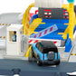 Matchbox HMH29 Ferry Port Set, Multi-Coloured, Small Plastic Toy for Kids 3+, Detachable Wheeled Ferry and Land Rover Activation