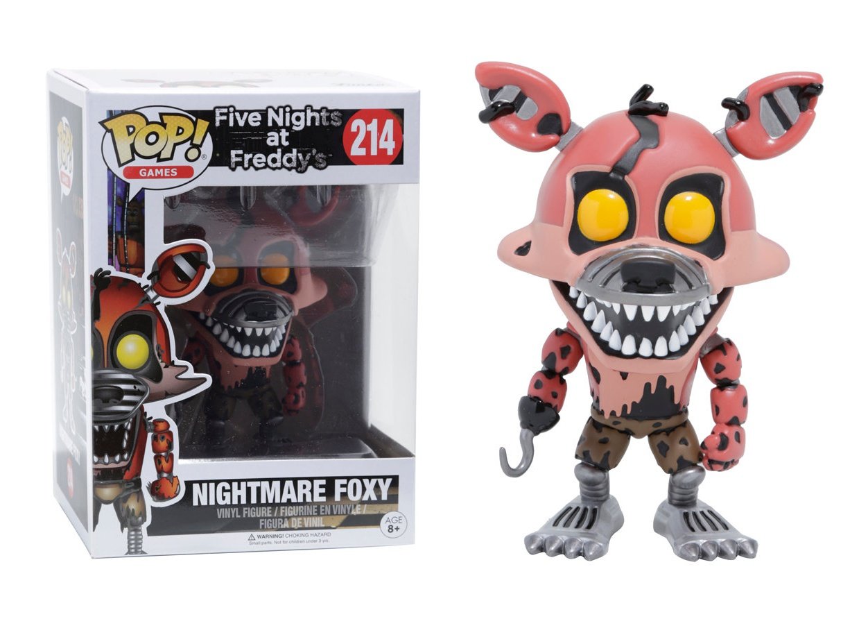 Funko Pop Games Five Nights At Freddy'S Nightmare Foxy Action Figure