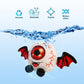 Yohica Christmas Halloween Eyeball Plush Toy,9' Christmas Scary Eyeball Stuffed Animals With Bat Wings,Eyeball Plushies Gift For Kids Christmas Party Decoration