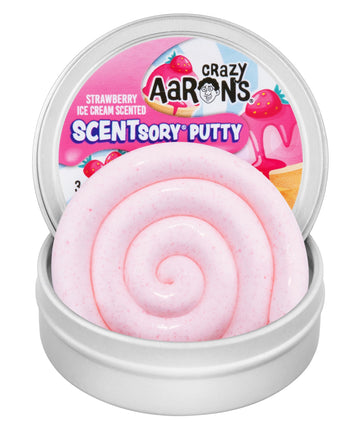 Crazy Aaron'S Thinking Putty® - Scoopberry - Sensory Putty For Kids And Adults In A 4' Tin - Creative And Endless Fun, Stress Relief Therapy Toys, Never Dries Out - Made In Usa