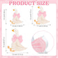 Lineshading 3 Pcs Silly Goose Birthday Party Decoration Pink Bow Wooden Silly Goose Baby Shower Decor Funny Table Centerpiece Gi