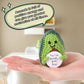 Boxob Positive Avocado Crochet, 3.2 Inch Funny Positive Avocado With Positive Affirmation Mini Knitted Avocado Cute Emotional Support Crochet Plush Encourage Gift For Birthday Holiday Decoration