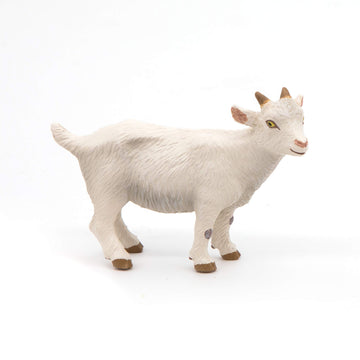 Papo -Hand-Painted - Figurine -Farmyard Friends -White Kid Goat -51146 - Collectible - For Children - Suitable For Boys And Girls - From 3 Years Old