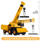 SASBSC Construction Crane Toys for 3-8 Year Old Boys 3 in 1 Toy Trucks with Sounds Friction Power Transport Dump Truck Bulldozer