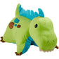 Pillow Pets Dinosaur, Green Dinosaur, 18' Stuffed Animal Plush Toy