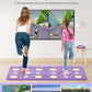 Haphom Dance Mat For Girls Boys - Wireless Dance Pad For Tv With Camera, Plug And Play Double User Dance Mat Game, Danceing Mat For Family Games, Christmas And Birthday Gift Toys For Kids And Adults