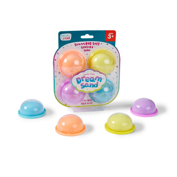 Chuckle & Roar - Dream Sand 4 Pack - Tactile Fidget Sensory Activity for Little Ones - Educational Arts and Crafts for Preschool