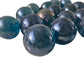 Daayra Unlimited Big Sized Glass Marbles (Steel Blue)