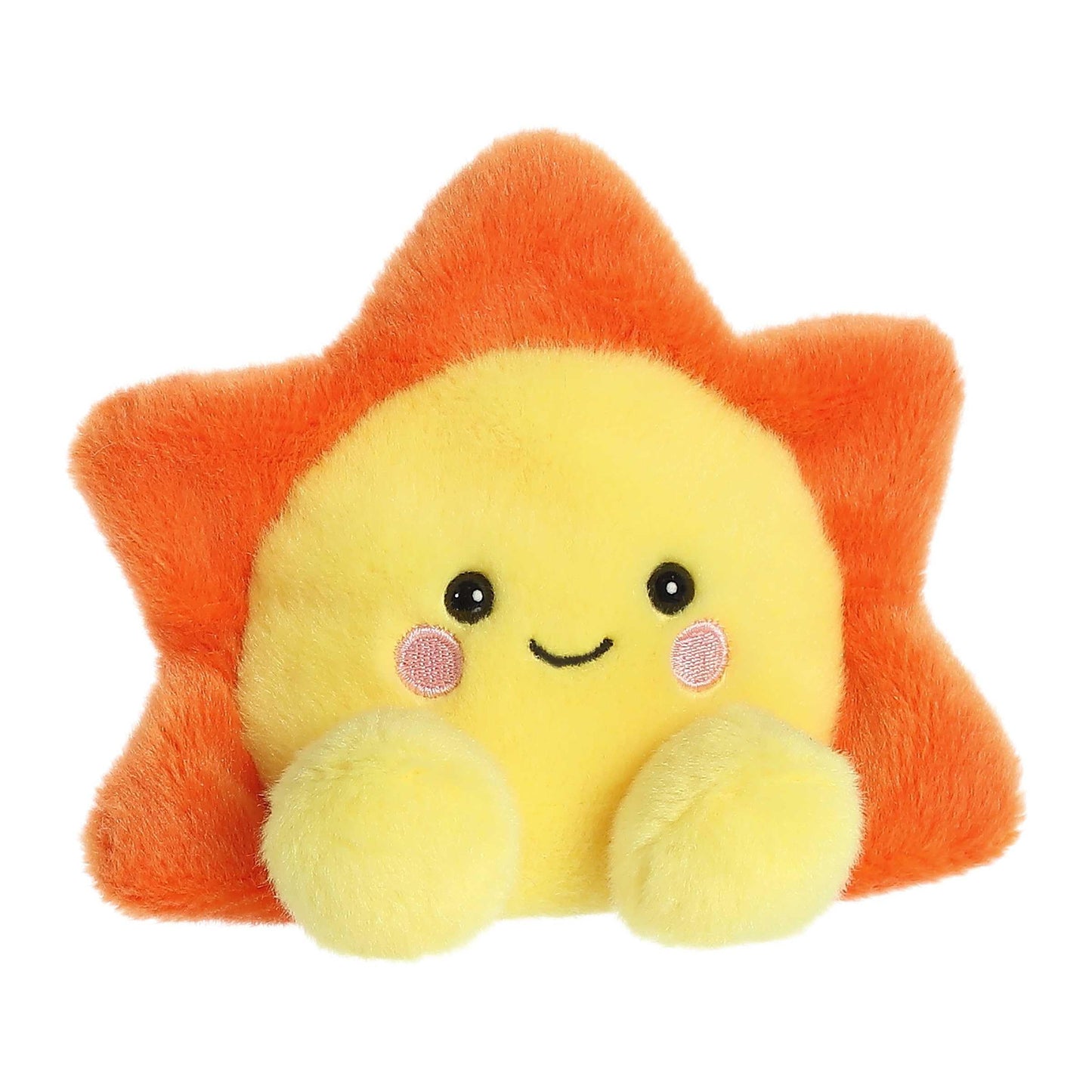 Aurora® Palm Pals™ Rae Sun™ Stuffed Animal - 5" Orange Collectible - Small Plush Toy