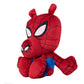Bleacher Creatures Spider-Ham Plush Toy - 8" Soft Chibi Kuricha - Crystal Velboa Polyester