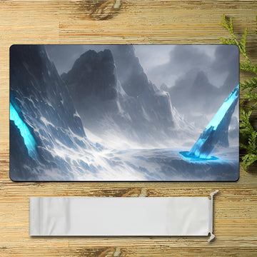 Ai Painting Tcg Playmat - Mtg Trading Card Game Mat, 24X14 Inches Original Playmats, Smooth Surface For Rubber Collection - Dark