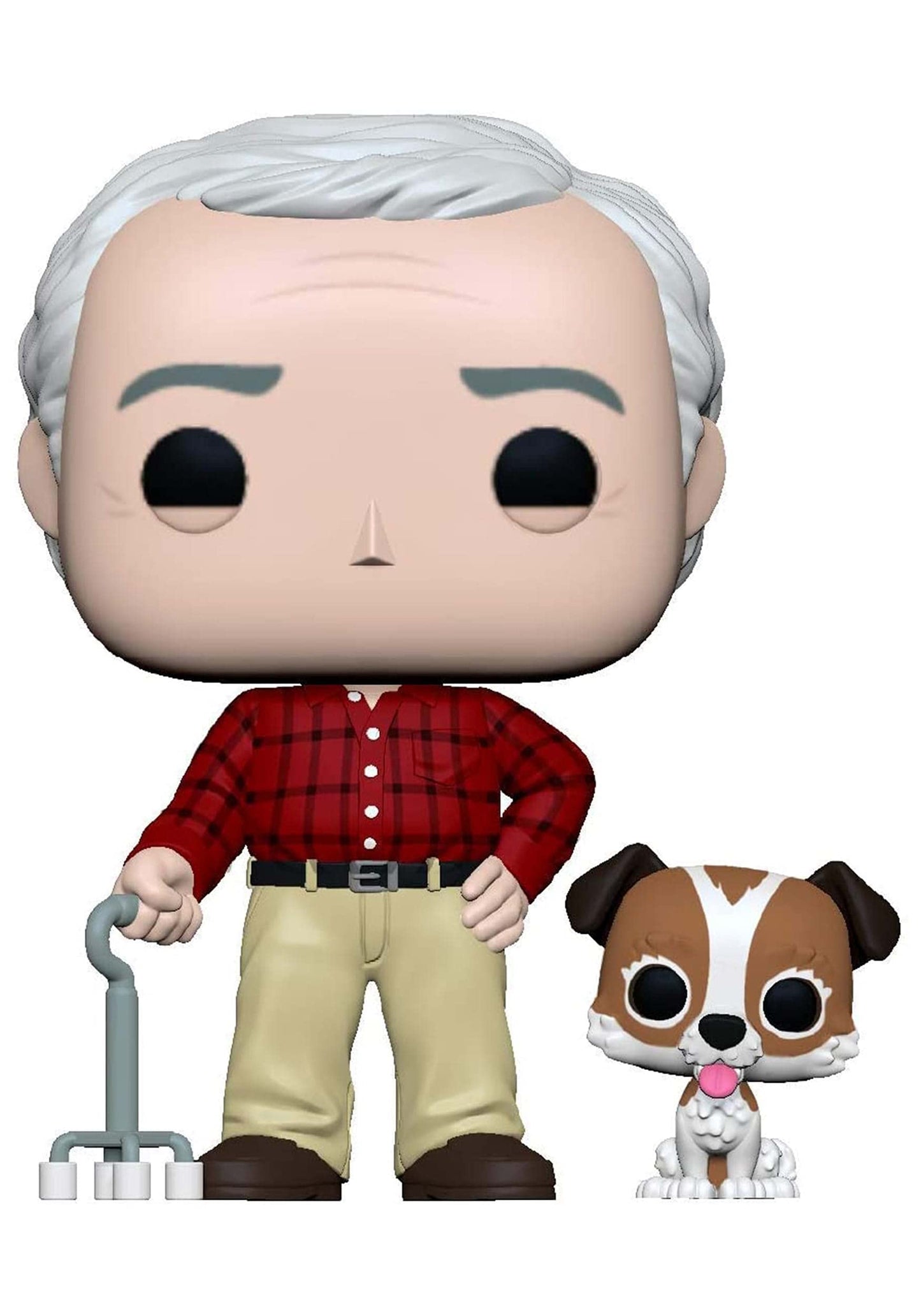 Funko Pop! Frasier - Martin with Eddie, Standard Size, Multicolor, Model 41049, Plastic Collectible Figure