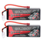 GOLDBAT 11.1V 5000mAh 3S 50C Lipo RC Battery Pack Hard Case with Deans T Connector for E-maxx Axial RC Car Truck Buggy Truggy Ho