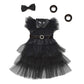 Sweet Dolly 18 Inch Doll Clothes Black Party Dress Costume for 18 Inch Dolls - Accessories Included (Doll NOT Included)