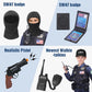 Latocos 15 Pcs Swat Police Officer Costume For Kids With Vest Accessories Cop Dress Up Role Play Set For Halloween Cosplay