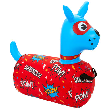 Waddle Hip Hopper Inflatable Hopping Animal Bouncer Dog, Ages 2 And Up, Supports Up To 85 Pounds