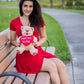 Valentines Bear - 8 Inches Tall - Funny For Girlfriend, Boyfriend, Husband Or Wife
