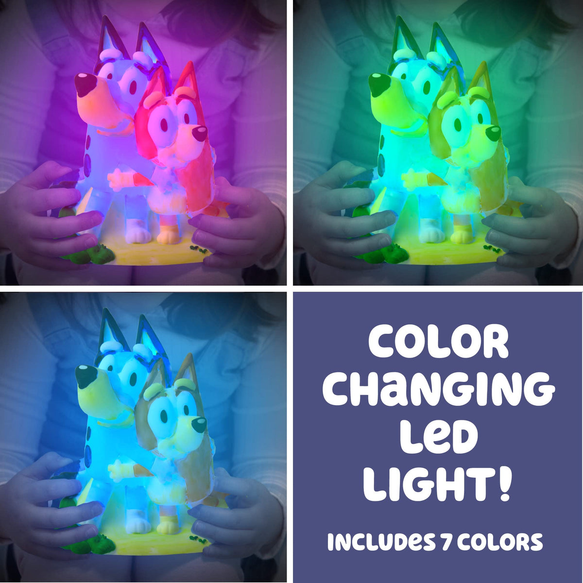 Bluey & Bingo Paint Your Own Night Lamp Art Set